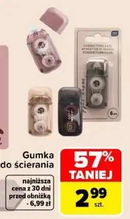 Carrefour Gumka do ściierania oferta