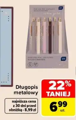 Carrefour Długopis metalowy oferta