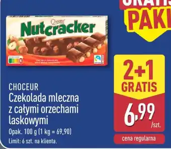 Choceur Czekolada mleczna z całymi orzechami laskowymi