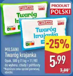 ALDI MILSANI Twaróg krajanka oferta