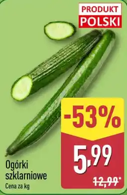 ALDI Ogórki szklarniowe oferta