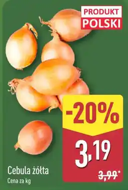 ALDI Cebula żółta oferta