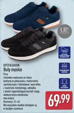 ALDI Buty męskie UP2FASHION oferta