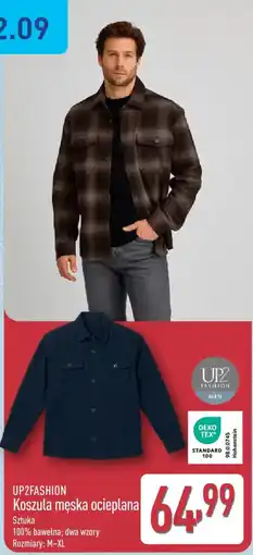 ALDI UP2FASHION Koszula męska ocieplana oferta