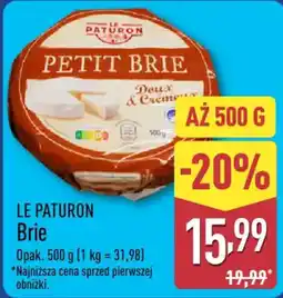 ALDI LE PATURON Brie oferta