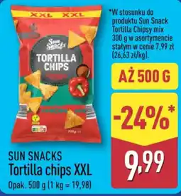 ALDI SUN SNACKS Tortilla chips XXL oferta