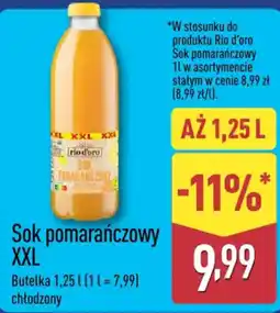 ALDI Sok pomarańczowy XXL oferta