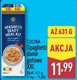 ALDI CUCINA Spaghetti danie gotowe XXL oferta