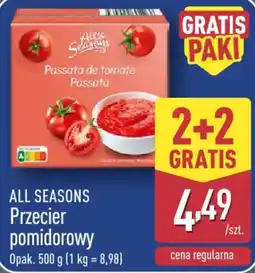 ALDI All Seasons Przecier pomidorowy oferta