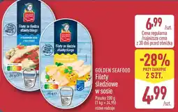 ALDI Golden Seafood Filety śledziowe w sosie oferta