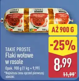 ALDI Takie Proste Flaki wołowe w rosole oferta