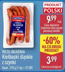 ALDI Wędliniarnia Kiełbaski śląskie z szynki oferta