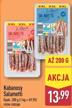 ALDI Kabanosy Salametti oferta