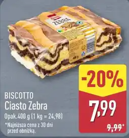 ALDI Ciasto Zebra oferta