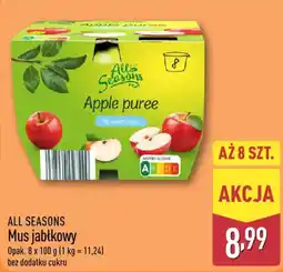 ALDI ALL SEASONS Mus jabłkowy oferta