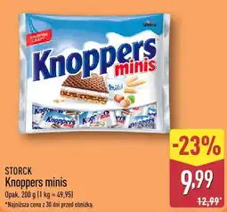 ALDI Knoppers minis oferta