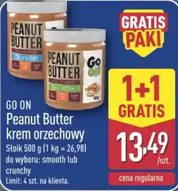 ALDI GO ON Peanut Butter krem orzechowy oferta