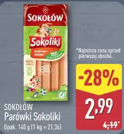 ALDI Parówki Sokoliki oferta