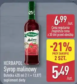 ALDI HERBAPOL Syrop malinowy oferta