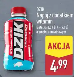 ALDI Napój z dodatkiem witamin Dzik oferta