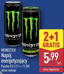 ALDI Monster Napój energetyzujący oferta
