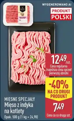 ALDI Mięso z indyka na kotlety oferta