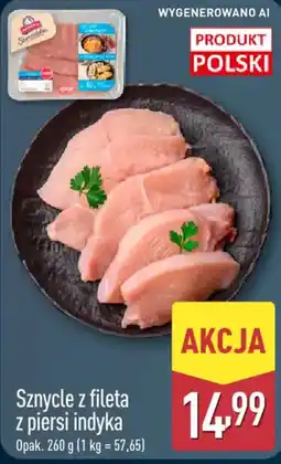 ALDI Sznycle z fileta z piersi indyka oferta