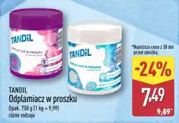 ALDI TANDiL Odplamiacz w proszku oferta