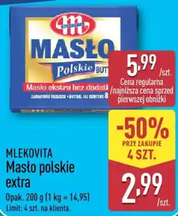 ALDI Mlekovita Masło polskie extra oferta