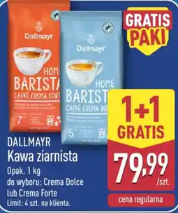 ALDI Dallmayr Kawa ziarnista oferta
