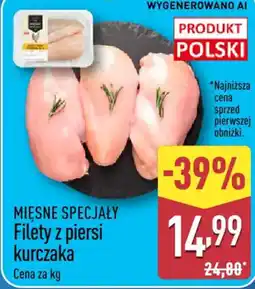 ALDI Filety z piersi kurczaka oferta