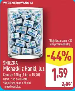 ALDI ŚNIEŻKA Michałki z Hanki, luz oferta