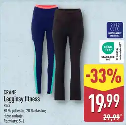 ALDI CRANE Legginsy fitness oferta