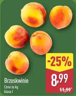 ALDI Brzoskwinie oferta