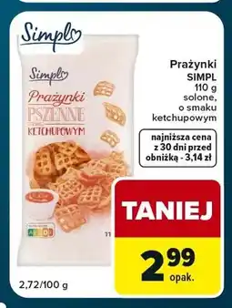 Globi Prażynki o smaku ketchupowym Simpl oferta