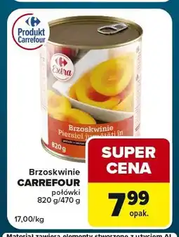 Globi Brzoskwinie połówki Carrefour oferta