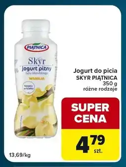 Globi Jogurt do picia Skyr Piątnica oferta