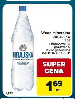 Globi Woda mineralna lekko gazowana Jurajska oferta