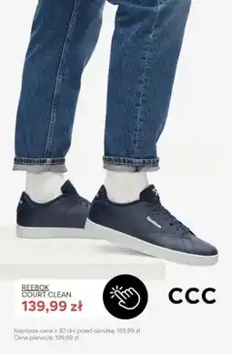 CCC Buty sportowe Reebok Court Clean oferta