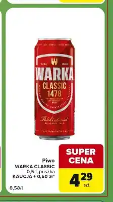Carrefour Express Piwo Warka Classic oferta