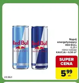 Carrefour Express Napój energetyzujący Red Bull Sugarfree oferta