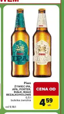 Carrefour Express Piwo bezalkoholowe Żywiec Białe oferta