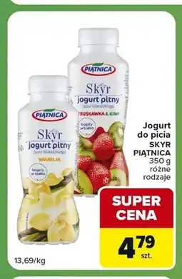 Carrefour Express Jogurt do picia Skyr wanilia Piątnica oferta