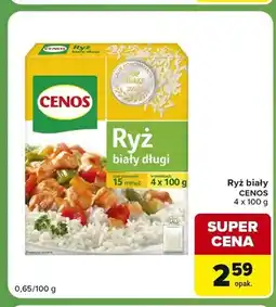 Carrefour Express Ryż biały Cenos 4-pak oferta