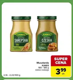 Carrefour Express Musztarda czeska Kamis oferta