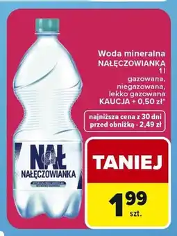 Carrefour Express Woda mineralna gazowana Nałęczowianka lekko oferta