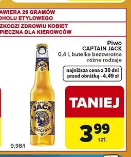 Carrefour Express Piwo Captain Jack oferta