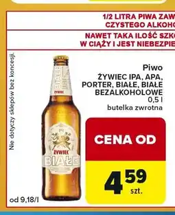 Carrefour Express Piwo bezalkoholowe Żywiec Białe oferta