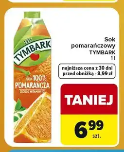 Carrefour Express Sok pomarańczowy Tymbark oferta