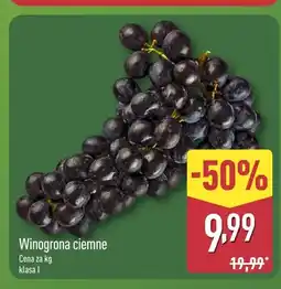 ALDI Winogrona ciemne oferta